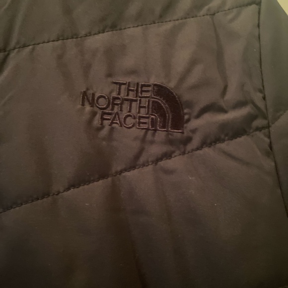TNF THE NORTH FACE Tamburello Hooded Parka Women’s Large Asphalt Grey - Picture 3 of 5